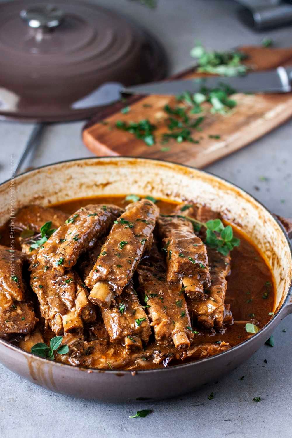 Beer-Braised Ribs